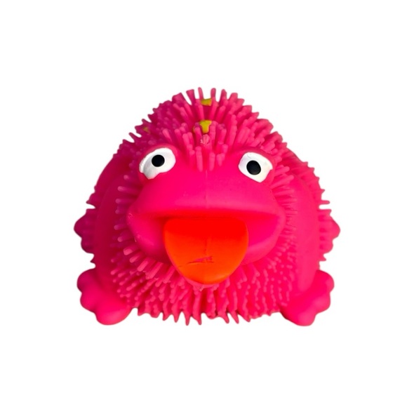 3 for $12: Pink Soft Spiky Stretchy Rubber Spotted Frog Toy - Picture 1 of 6